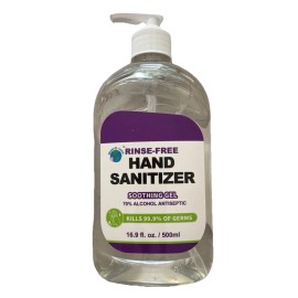 Element  Control Hand Sanitizer - Rinse Free - 16.9 oz- Pump Dispenser-NEW - 70% Alcohol