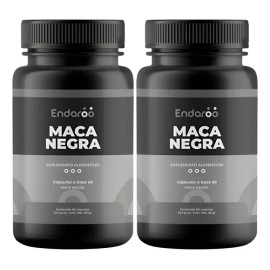 Maca Negra Orgánica 100 Pura 120 Cápsulas