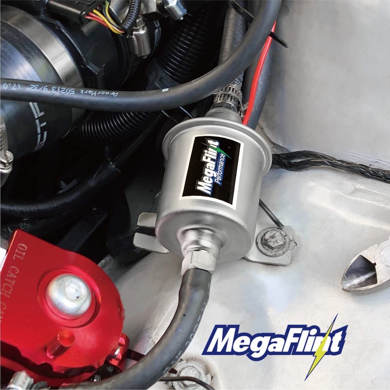 Megaflint Inline Fuel Pump 12V Universal Electric Fuel Pump Low