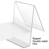 Transparent Table Stand, Pack of 10, Acrylic Book Stand, Multifunctional
