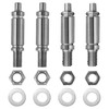 W10359271 W10359272 Dryer Front Back Drum Support Roller Shaft Kit