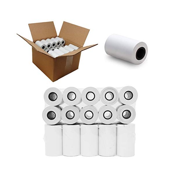 2-1/4 x 55 POS/Cash Register One-Ply Thermal Rolls - Vx520