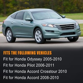 SHOZHO 39092 Drive Belt Tensioner Assembly with Pulley Fits for Honda Pilot 2006-2011 Accord 2008-2010 Accord Crosstour 2010 Odyssey 2005-2010 3.5L V6 Replaces 31170R70A01 31170RKB005 49439 89390