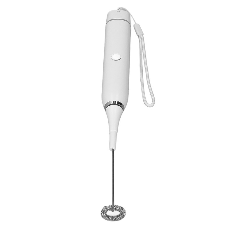Electric Milk Frother Handheld 5V 2A 4W Sturdy PP Material