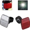 2Pieces Bicycle Reflectors Bicycle Cycling Light Reflector Rear Front For