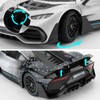 imtfzct 1/18 Mercedes AMG ONE Die-cast Model Car, Collectible Alloy