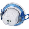 Flush-Mounted Motion Sensor Swivelling Suitable for LED