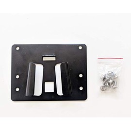 Trigo Aluminium Bag Adapter for BROMPTON (Use your bag without the frame) 120x90mm,Black