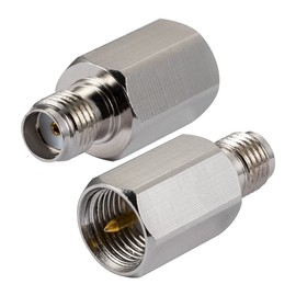 POBADY 2PCS 4G Antenna Adapter SMA Female to FME Male Adapter for 2G 3G 4G LTE Antennas Routers UMTS Mobile Broadband Hsdpa WLAN Wireless