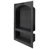 Uni-Green Recessed Shower Niche 17X25 Arch Double Shelf-Shower Cube for