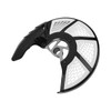 White Front Brake Disc Guard Cover Protector Motorcycle Accessories Replacement