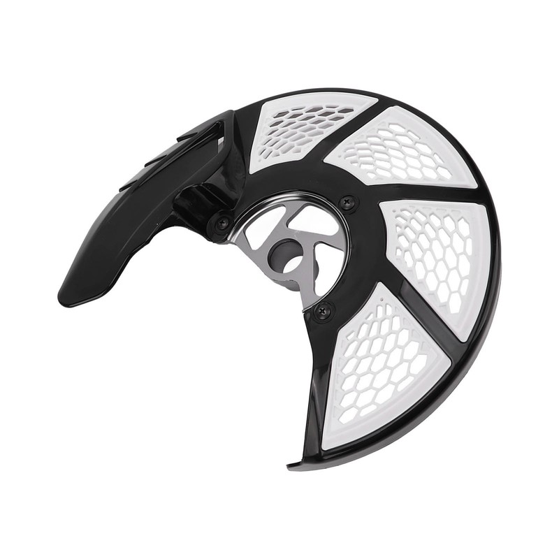 White Front Brake Disc Guard Cover Protector Motorcycle Accessories Replacement