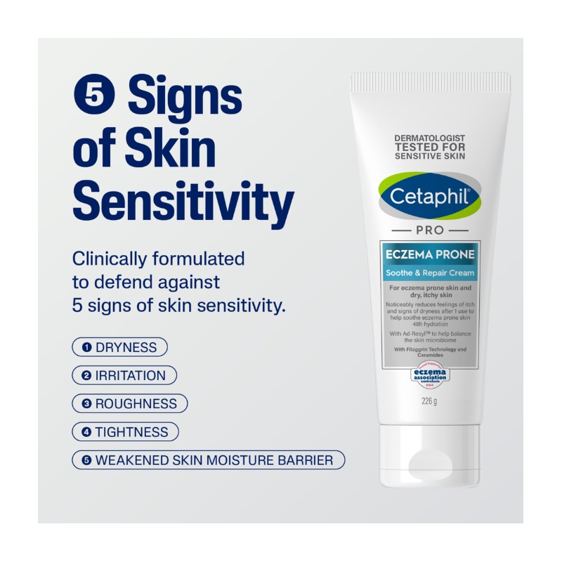 Cetaphil Pro Eczema Prone Soothe & Repair Cream 226g