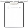 Unpunched Dotted Paper, Letter Size 100Sheets / 200Pages Loose-Leaf Paper,