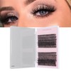 240 Pcs DIY Lash Extension Kit D Curl Cluster Lashes