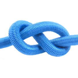 15 m Bungee Cord 8 mm Rope Blue Rubber Band Elastic Cord Bungee Cords Cord Rubber Line Rope – Rope of 8 Net
