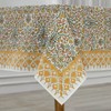 Ridhi Tablecloth Block Print Washable Table Cover for Gifts, Home,