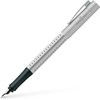 Faber-Castell 140905 Fountain Pen Grip 2011 Nib B Silver