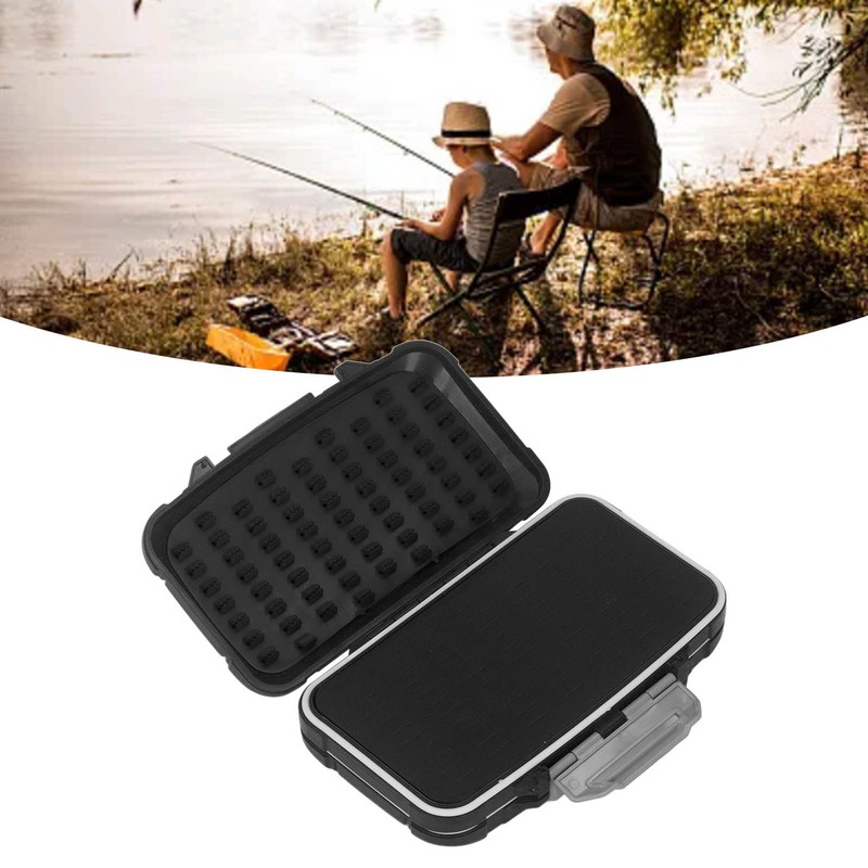 Thickened Multi Functional Fishing Tackle Box Double Opening 4 Sided