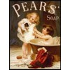 Pears Soap - Puppy Bath Time - Mini Metal Wall
