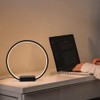 MASIVEL LED Circle Table Lamp Touch Control 3-Way Dimmable Bedside