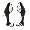 TCMT Rear View Mirrors LED Turn Signals Fit For Honda