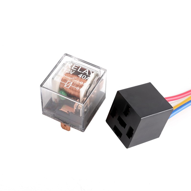 Cenzhiwen Air Horn Wiring Harness and Relay, Button kit Compatible