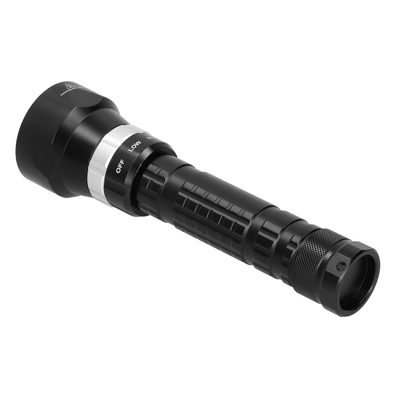 D40 Aviation Magnesium Aluminum Alloy Diving Waterproof Portable LED Flashlight