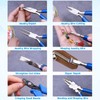 Shynek Jewelry Making Pliers Tools, 8pcs Micro Jewelry Pliers Set