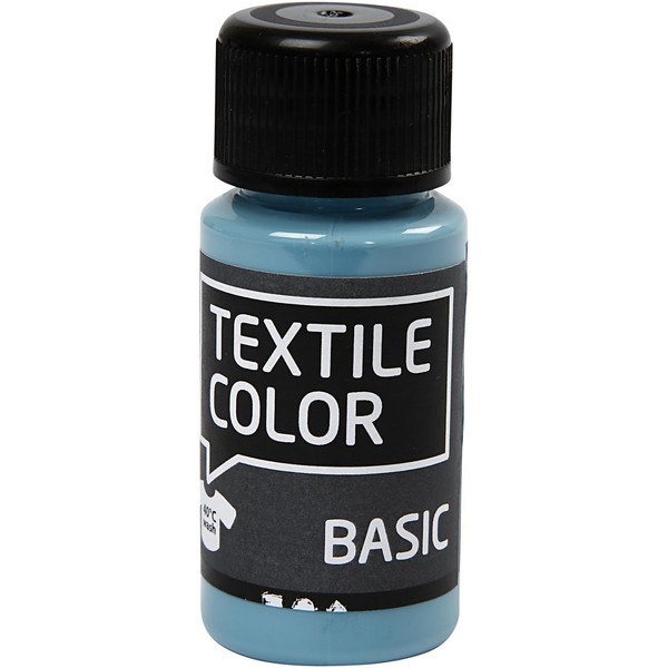 Creativ Company 50-Piece Textile Color, Pigeon Blue