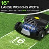 TIECTOWN 16-Inch 15.5 Amp 2-in-1 Electric Dethatcher and Scarifier with