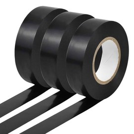 Toktech Electrical Tape Vinyl 3/4 Inch 65 Feet Professional Insulating PVC Electric Tape (1 Roll Pack)