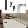 VGOL 1 Set Folding Door Mounting Bracket Distance Angle Kit