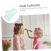 SAFIGLE Large Self Grip Hair Rollers 4pcs Set Plastic Curlers