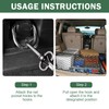 Cargo Net, 110 x 40 cm Adjustable Elastic Cargo Net