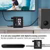Digital Fiber Coaxial to Analog Audio Decoder Digital to Left