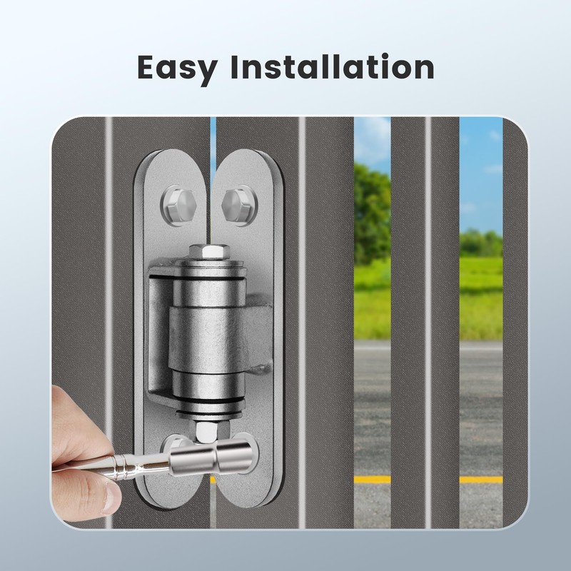 JEXIFY Heavy Duty Gate Hinges with Sealed Bearings and 8