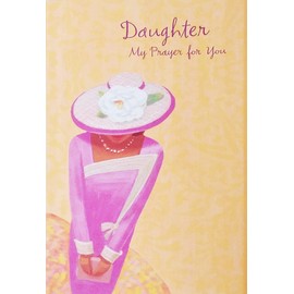 Greeting Card Daughter My Prayer For You Religious Christian Happy Birthday (Black African American)
