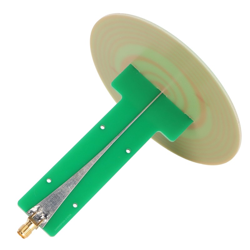 0.8‑8.5GHz Ultrawideband Circular Polarization Antenna 3‑6dBi Isometric Helical Spiral Antenna