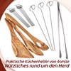 Roulade Needles - Pack of 50 Stainless Steel Roulade Skewers