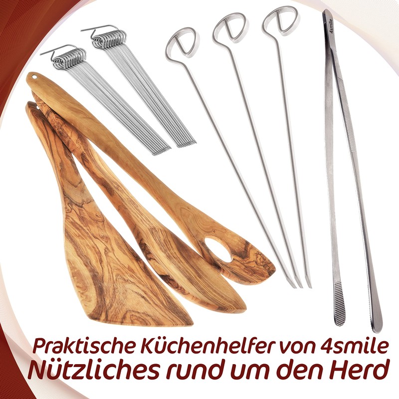 Roulade Needles - Pack of 50 Stainless Steel Roulade Skewers