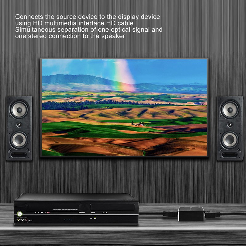 HD Multimedia Interface Splitter 5.1 Channel HD Sound Signal Converter