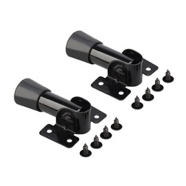 Guitar Pedalboard Folding Feet,Guitar Pedalboard tripod,with 3PCS Footswitch Topper,Pedal Board Folding Feet