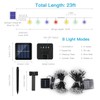 suddus Solar String Lights for Outside, 2 Pack 100 LED