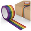 Rainbow Packing and Shipping Tape, Decorative Cute Fun Printed Packaging
