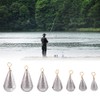 21 Pcs Fishing Sinkers Iron Weight Fish Casting Tool Set
