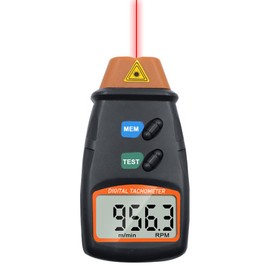 Tachometer, Eacam Handheld Digital Tachometer, 2.5-99999RPM Non-Contact Laser Rotation Speed Meter with Cloth Bag for Motors Fans Washing Machine Automobiles