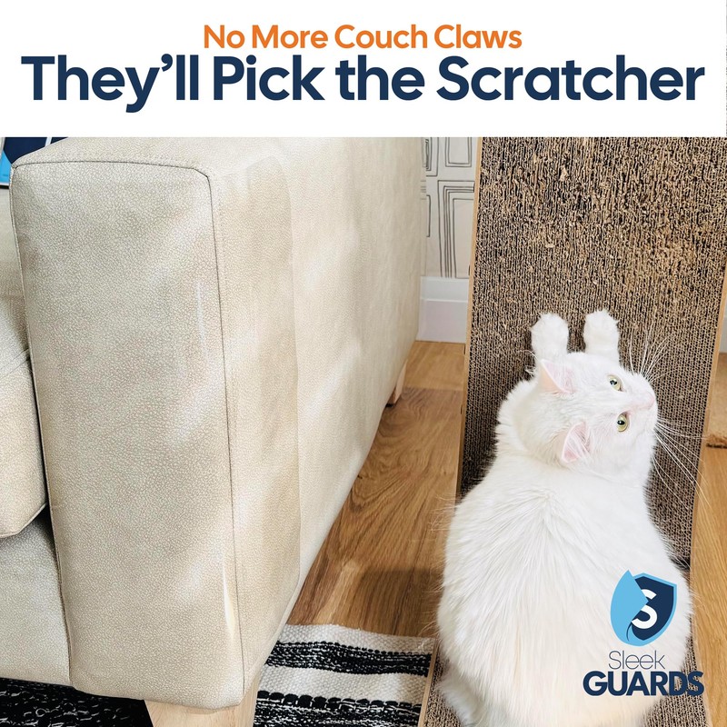 Furniture Protector from Cats, Cat Scratch Protector, One Sided Anti-Scratching