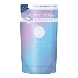 hiritu (ヒリツ) Balance Repair Shampoo Aurora Refill [Series Top Gloss] Sparkling Hair Shiny Hair Floating Hair Suppression Damage Hair Intensive Repair PPT System Cleansing Ingredients Amino Acid System