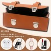 Motorcycle Mini Tool Kit, PU Leather Storage Bag, Accessories Storage,